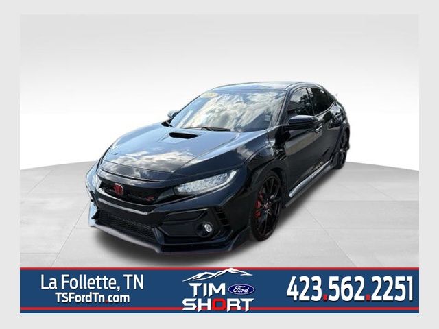 Black 2020 Honda Civic Type R Touring FWD Hatchback Front-Wheel Drive 6-Speed Manual