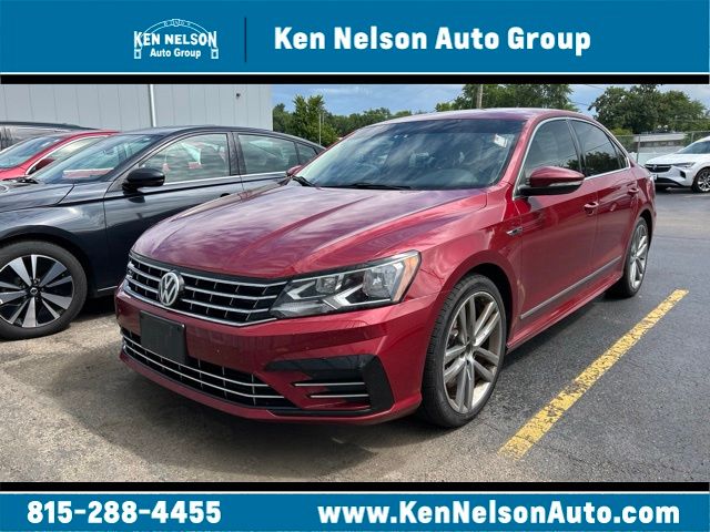 Red 2017 Volkswagen Passat Sedan Front-Wheel Drive 6-Speed Automatic