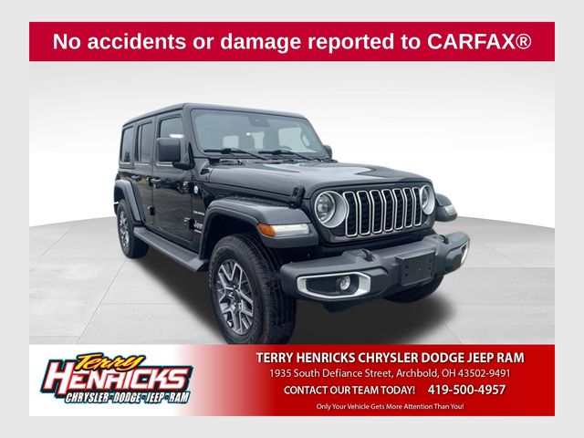 Black Clearcoat 2024 Jeep Wrangler SUV / Crossover Four-Wheel Drive 8-Speed Automatic