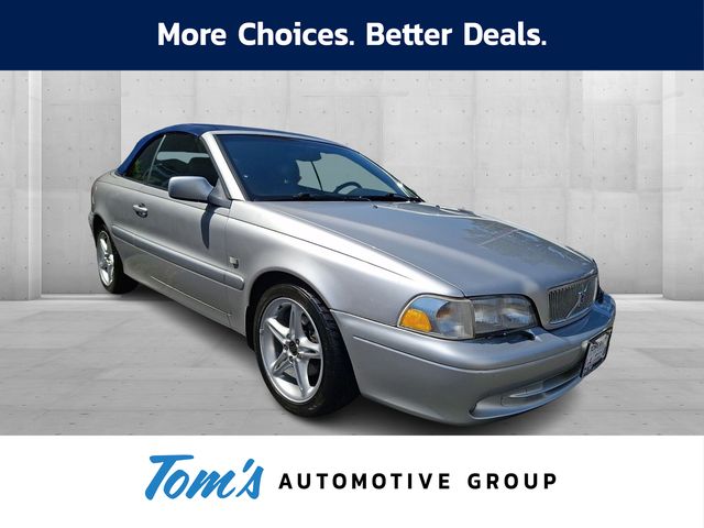 Silver 2001 Volvo C70 Convertible Front-Wheel Drive 5-Speed Automatic