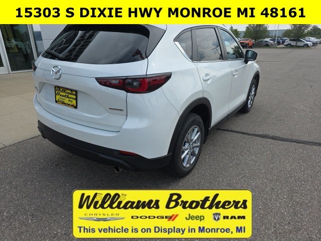 2023 Mazda CX-5 2.5 S Select Package - Rhodium White Metallic exterior view 5