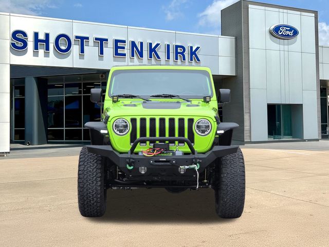 Used 2021 Green Jeep Unlimited Rubicon image 2