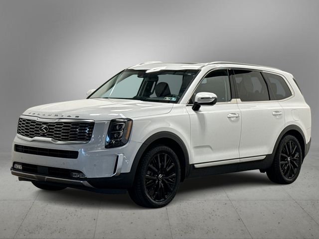 2020 Kia Telluride SX White at Klick Lewis Buick Chevrolet