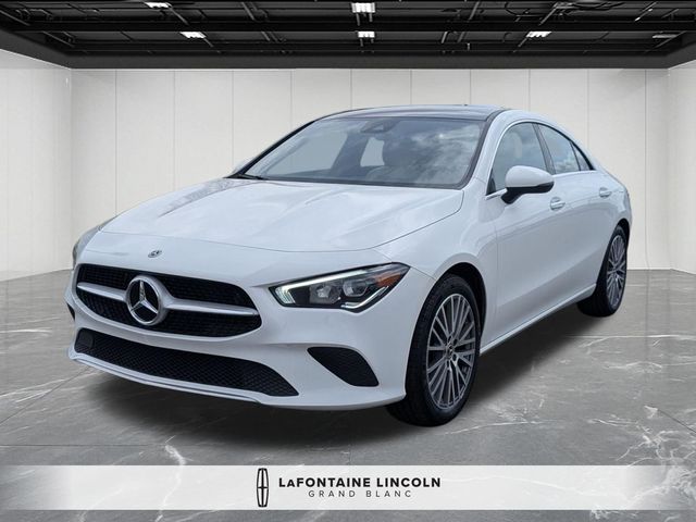 Polar White 2022 Mercedes-Benz CLA 250 4MATIC Coupe All-Wheel Drive 7-Speed Automatic