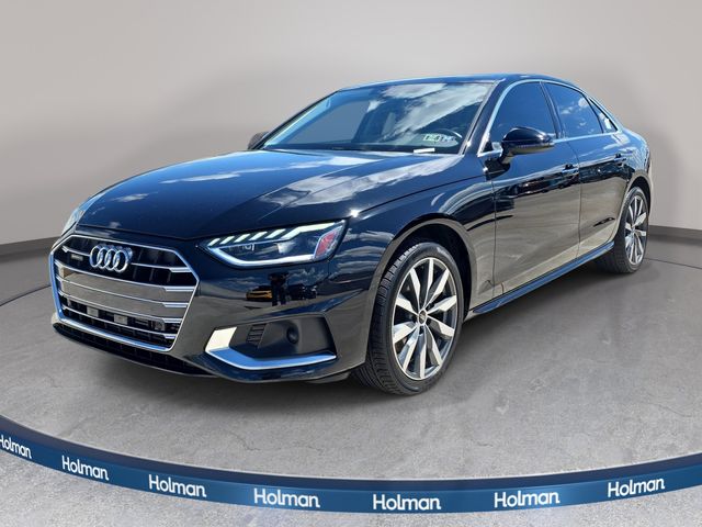 Brilliant Black 2023 Audi A4 Sedan All-Wheel Drive 7-Speed Automatic