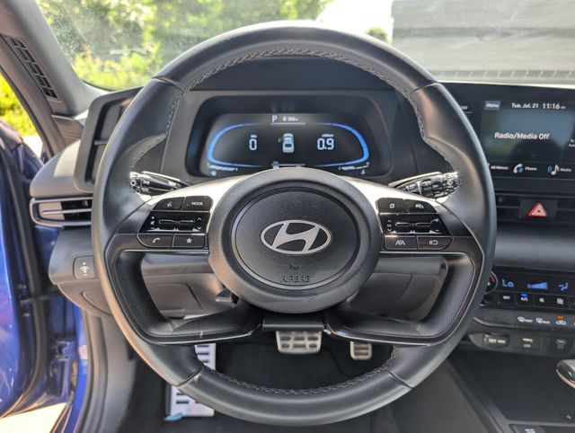 2025 Hyundai Elantra SEL Sport Blue at Victoria Chrysler Dodge Jeep Ram