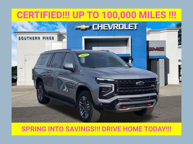 Sterling Gray Metallic 2025 Chevrolet Suburban Z71 4WD SUV / Crossover Four-Wheel Drive