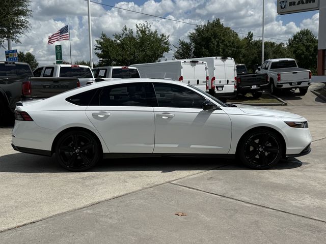 2024 Honda Accord Hybrid Sport-L White at DeMontrond Gulf Freeway