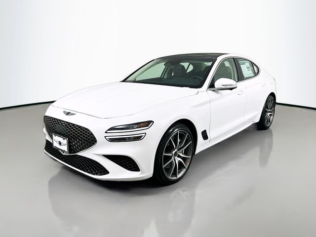 White 2026 Genesis G70 2.5T Prestige RWD Sedan Rear-Wheel Drive 8-Speed Automatic
