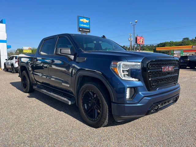 Pacific Blue Metallic 2021 GMC Sierra 1500 Elevation Crew Cab RWD Pickup Truck 4X2 8-Speed Automatic