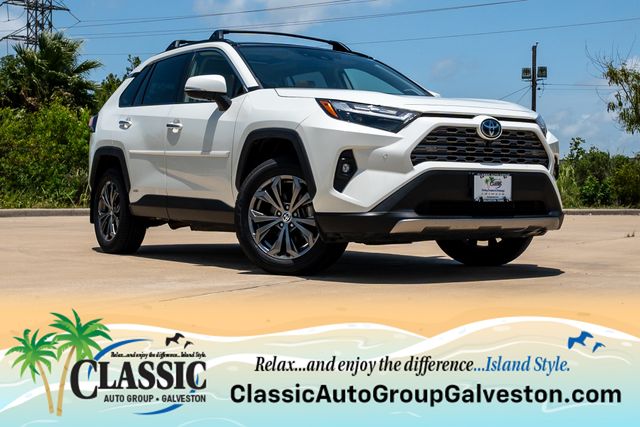 2022 Toyota RAV4 Hybrid Limited White at EAG Ford Navasota