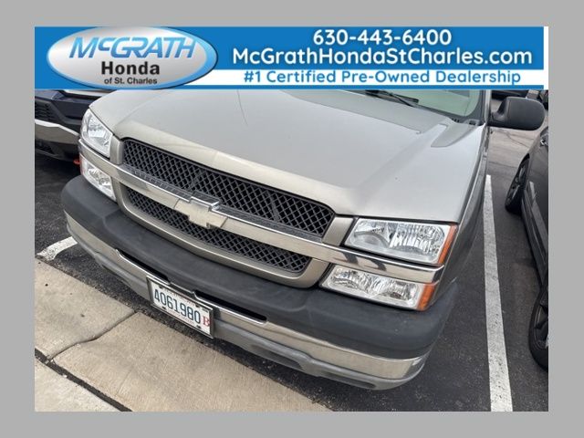 Light Pewter Metallic 2003 Chevrolet Silverado 1500 LS RWD Pickup Truck Rear-Wheel Drive 4-Speed Automatic Overdrive