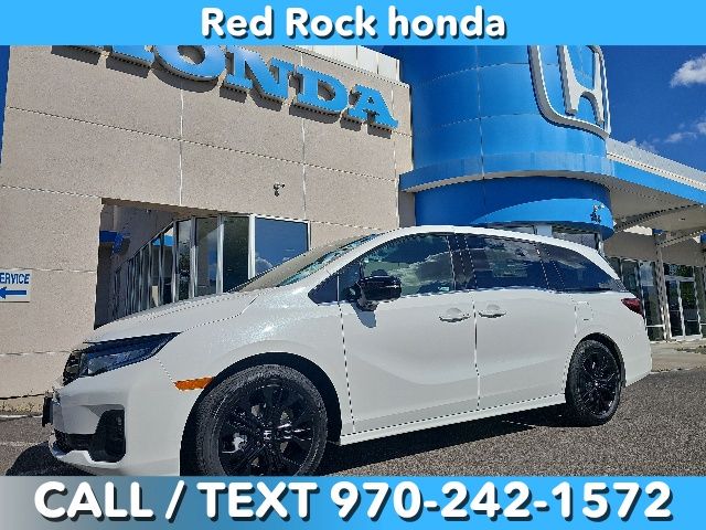 Platinum White Pearl 2026 Honda Odyssey Minivan Front-Wheel Drive Automatic