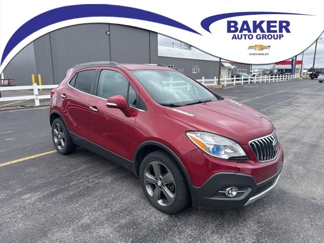 Ruby Red Metallic 2014 Buick Encore Leather AWD SUV / Crossover All-Wheel Drive 6-Speed Automatic