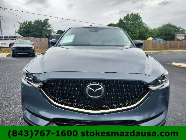 2021 Mazda CX-5 Carbon Edition Turbo Gray at Stokes Mazda