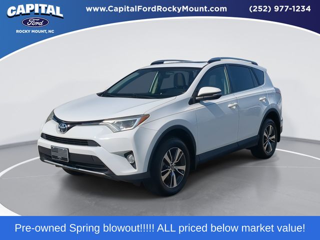 Super White 2016 Toyota RAV4 SUV / Crossover Front-Wheel Drive 6-Speed Automatic
