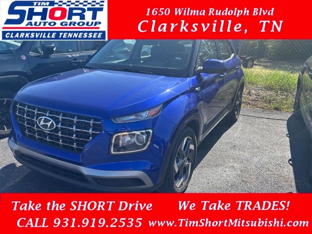 Intense Blue 2025 Hyundai Venue SUV / Crossover Front-Wheel Drive Continuously Variable Transmission