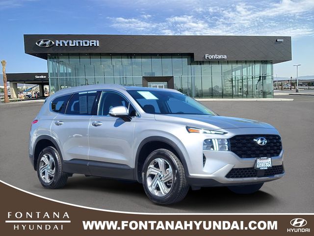 Shimmering Silver 2023 Hyundai Santa Fe SUV / Crossover All-Wheel Drive 8-Speed Automatic