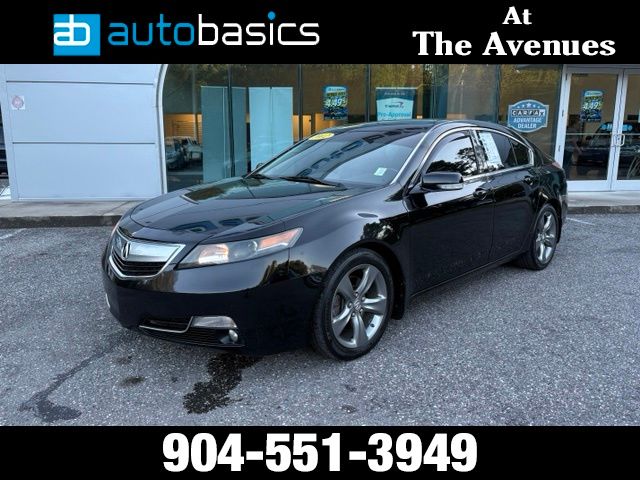 Black 2012 Acura TL Sedan All-Wheel Drive 6-Speed Manual