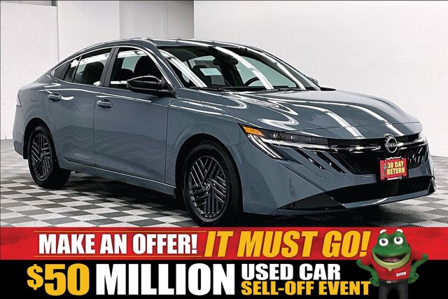 Atlantic Gray Metallic 2026 Nissan Sentra Sedan Front-Wheel Drive Continuously Variable Transmission