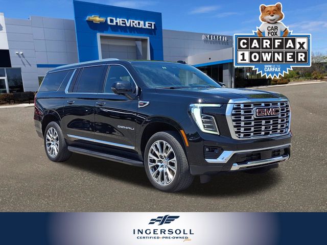 Onyx Black 2025 GMC Yukon XL SUV / Crossover Four-Wheel Drive