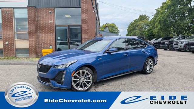Wave Metallic 2023 Cadillac CT5 Sedan All-Wheel Drive Automatic