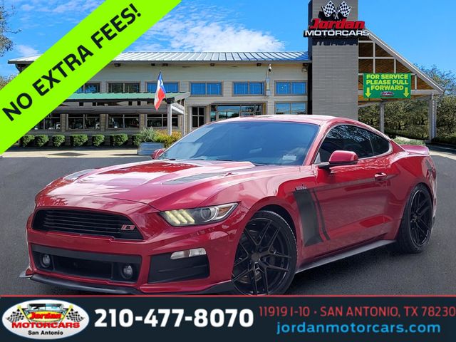 Ruby Red Metallic 2017 Ford Mustang Coupe Rear-Wheel Drive 6-Speed Manual