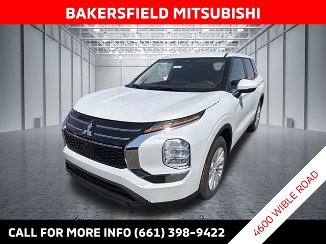Diamond White 2026 Mitsubishi Outlander SUV / Crossover Front-Wheel Drive Continuously Variable Transmission