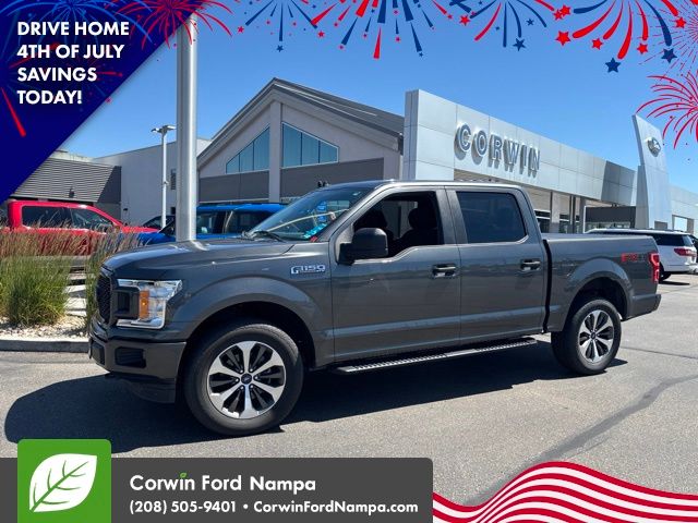 Gray (Magnetic Metallic) 2020 Ford F-150 Pickup Truck Four-Wheel Drive Automatic