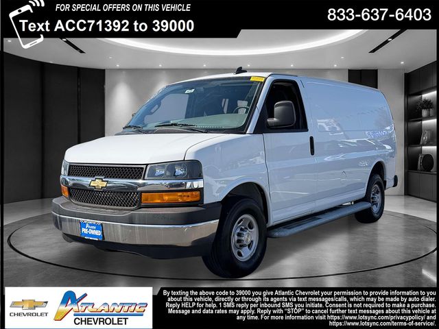 Summit White 2024 Chevrolet Express Cargo 2500 RWD Van Rear-Wheel Drive 8-Speed Automatic Overdrive