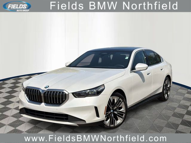 White Metallic 2026 BMW 5 Series Sedan All-Wheel Drive 8-Speed Automatic