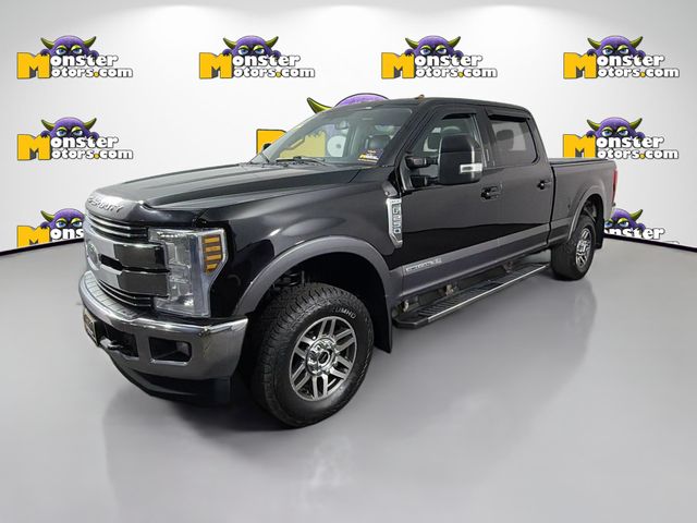 Black 2018 Ford F-250 Super Duty Lariat Crew Cab 4WD Pickup Truck Four-Wheel Drive 6-Speed Automatic
