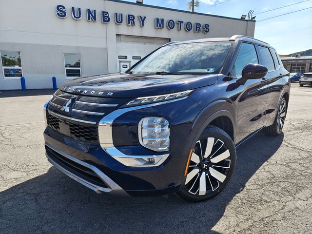 Cosmic Blue Metallic 2025 Mitsubishi Outlander SEL FWD SUV / Crossover Front-Wheel Drive Continuously Variable Transmission