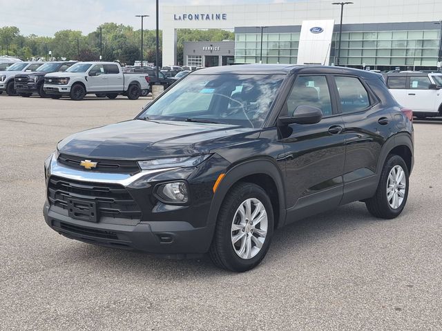 Black Metallic 2022 Chevrolet Trailblazer SUV / Crossover Front-Wheel Drive Continuously Variable Transmission