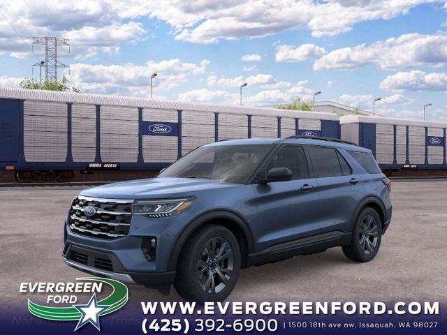 Vapor Blue Metallic 2026 Ford Explorer SUV / Crossover All-Wheel Drive Automatic