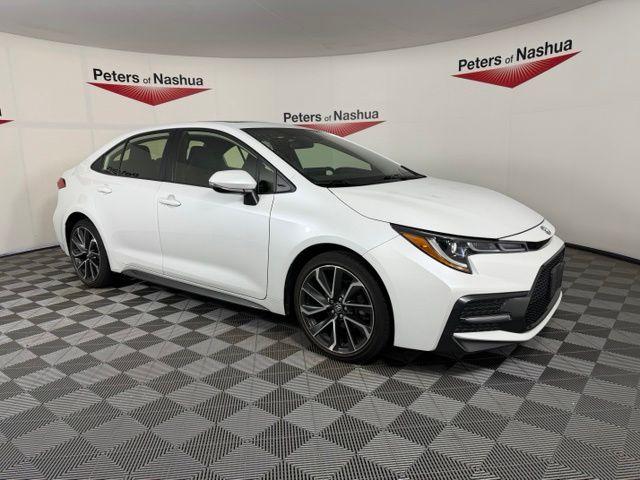 White 2022 Toyota Corolla Sedan Front-Wheel Drive Continuously Variable Transmission