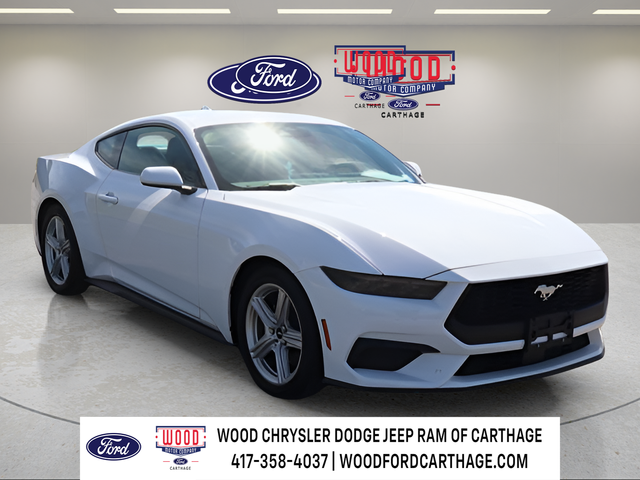 Oxford White 2026 Ford Mustang EcoBoost Fastback RWD Coupe Rear-Wheel Drive Automatic