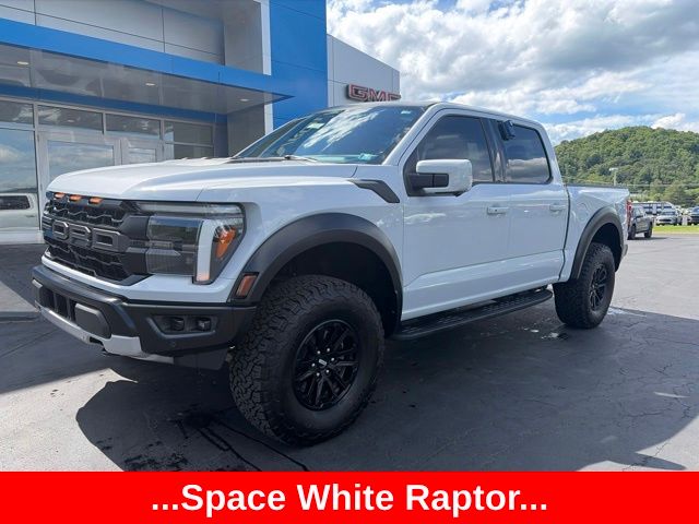 White Metallic 2025 Ford F-150 Pickup Truck Four-Wheel Drive Automatic