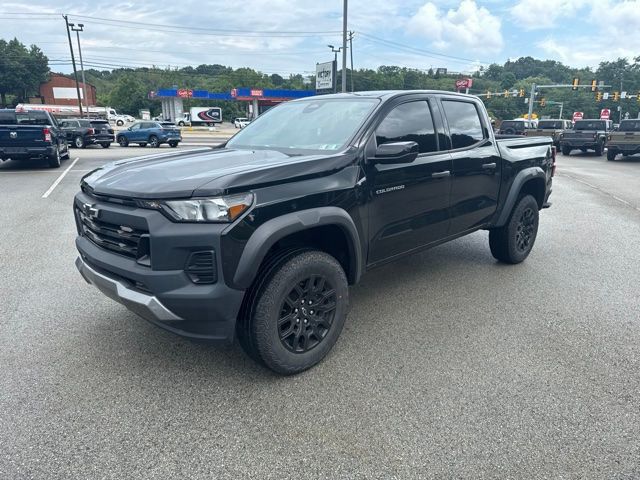 Black 2024 Chevrolet Colorado Pickup Truck Four-Wheel Drive 8-Speed Automatic