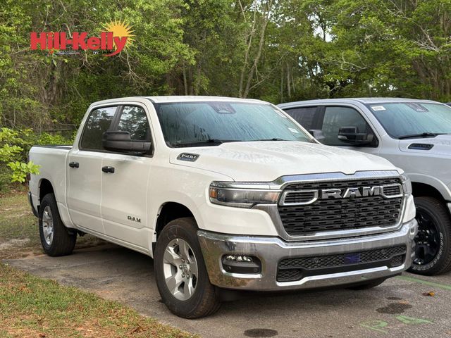 Bright White Clearcoat 2026 RAM 1500 Big Horn Crew Cab RWD Pickup Truck 4X2 8-Speed Automatic