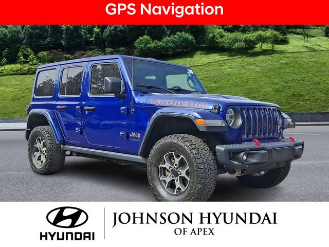 Ocean Blue Metallic Clearcoat 2018 Jeep Wrangler Unlimited Rubicon 4WD SUV / Crossover Four-Wheel Drive 8-Speed Automatic