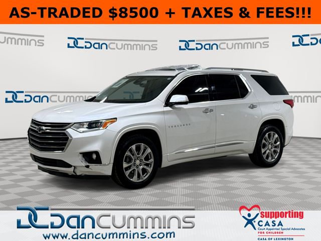 White (Iridescent Pearl Tricoat) 2018 Chevrolet Traverse Premier FWD SUV / Crossover Front-Wheel Drive 9-Speed Automatic