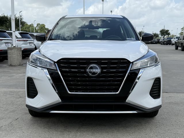 2024 Nissan Kicks S White at Bayway Chrysler Dodge Jeep Ram