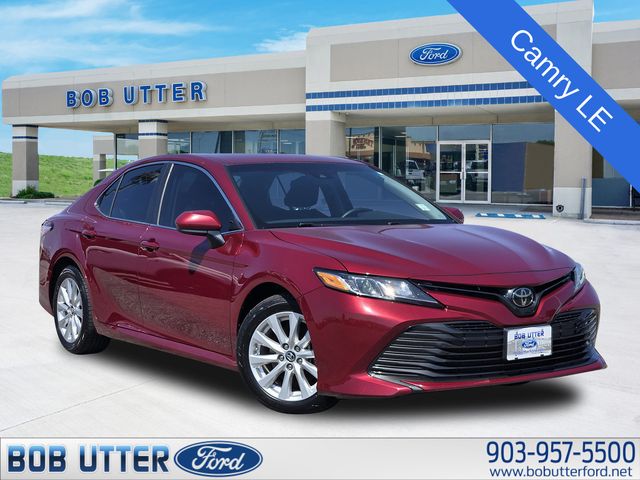 Red (Ruby Flare Pearl) 2018 Toyota Camry Sedan Front-Wheel Drive 8-Speed Automatic