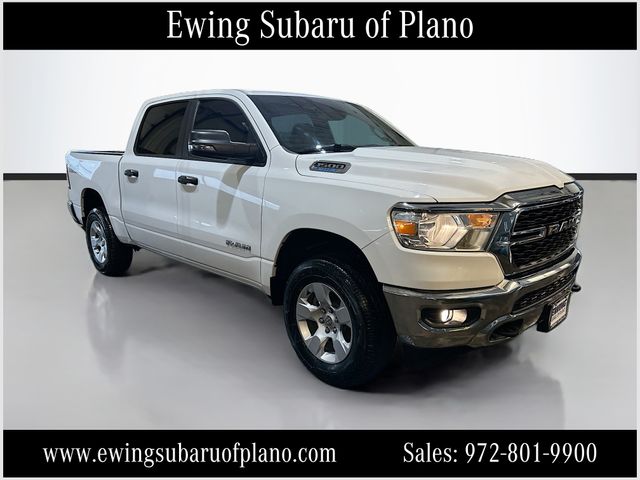 Bright White Clearcoat 2023 RAM 1500 Pickup Truck Four-Wheel Drive 8-Speed Automatic
