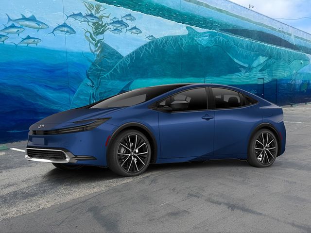 Blue 2027 Toyota Prius Hatchback Front-Wheel Drive Continuously Variable Transmission