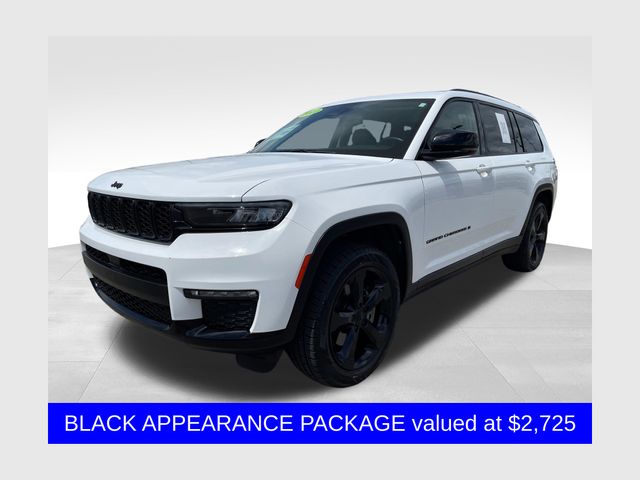 Bright White Clearcoat 2023 Jeep Grand Cherokee L Limited 4WD SUV / Crossover Four-Wheel Drive 8-Speed Automatic