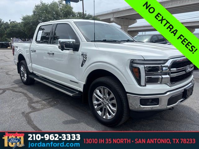 Star White Metallic TC 2025 Ford F-150 Pickup Truck Four-Wheel Drive Automatic