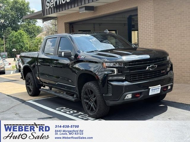 Black 2022 Chevrolet Silverado 1500 Pickup Truck Four-Wheel Drive Automatic