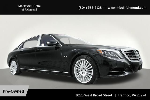 Obsidian Black Metallic 2016 Mercedes-Benz S-Class Sedan Rear-Wheel Drive 7-Speed Automatic